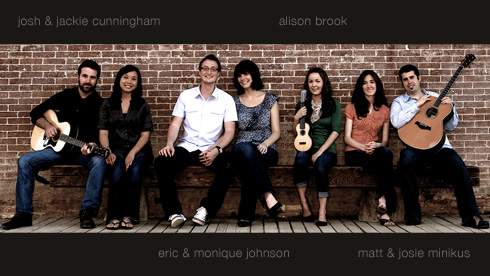2012 Songs of Ascent Musicianaries Josh and Jackie Cunningham, Eric and Monique Johnson, Alison Brook, Josie and Matt Minikus